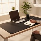 PU Leather Desk Pad – Non-Slip Waterproof Desk Mat, 4 Colours