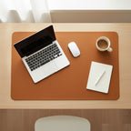 PU Leather Desk Pad – Non-Slip Waterproof Desk Mat, 4 Colours
