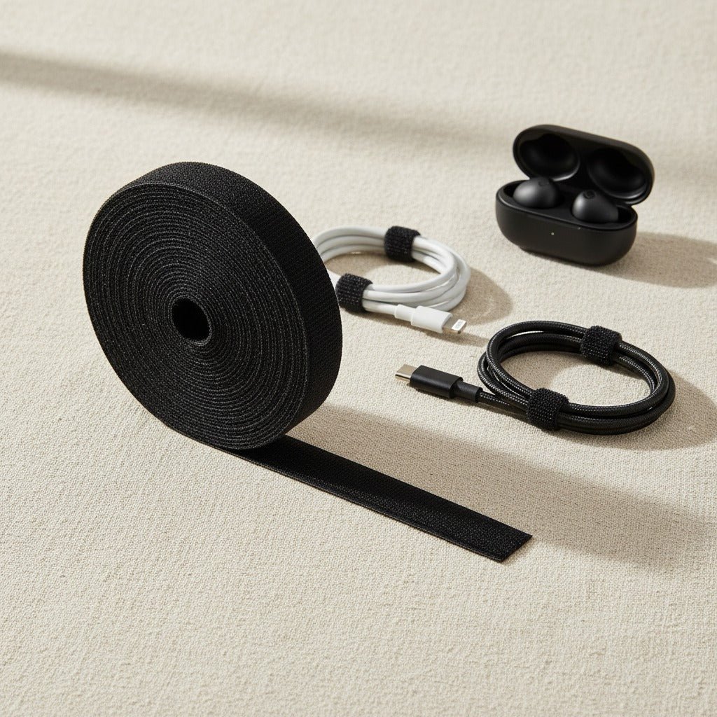 CordNest cable winder ties for cord and cable organization