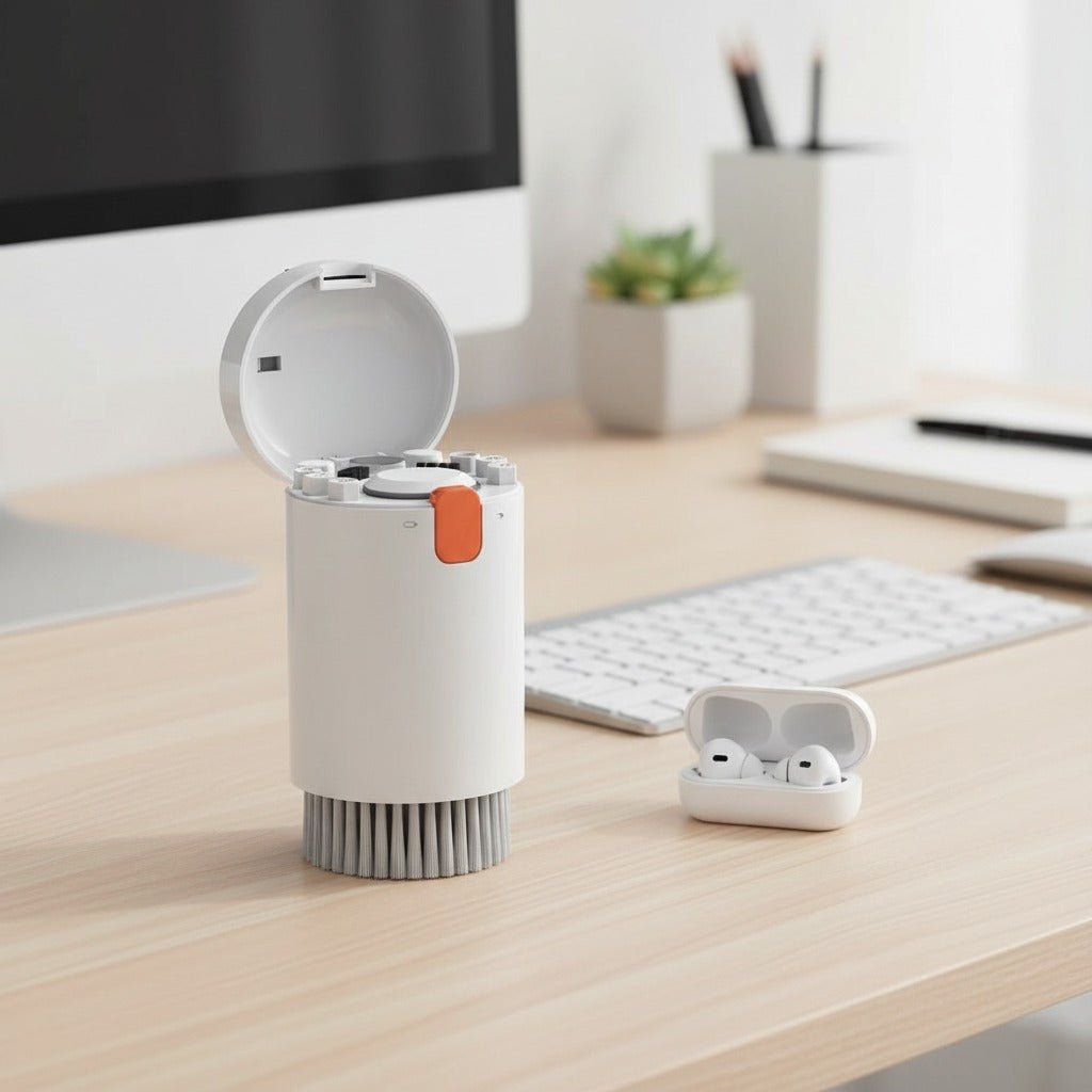CordNest Tech Cleaning Kit included in the Desk Reset Kit